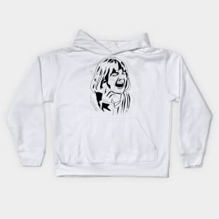 Scream Phone Call scene Kids Hoodie